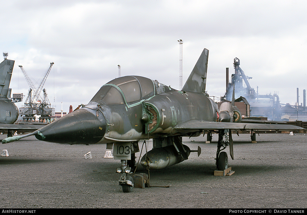 Aircraft Photo of A3-103 | Dassault Mirage IIID | Australia - Air Force | AirHistory.net #53082