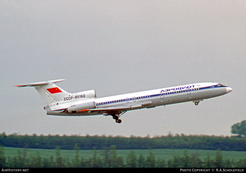 Aircraft Photo of CCCP-85162 | Tupolev Tu-154B | Aeroflot | AirHistory.net #53093
