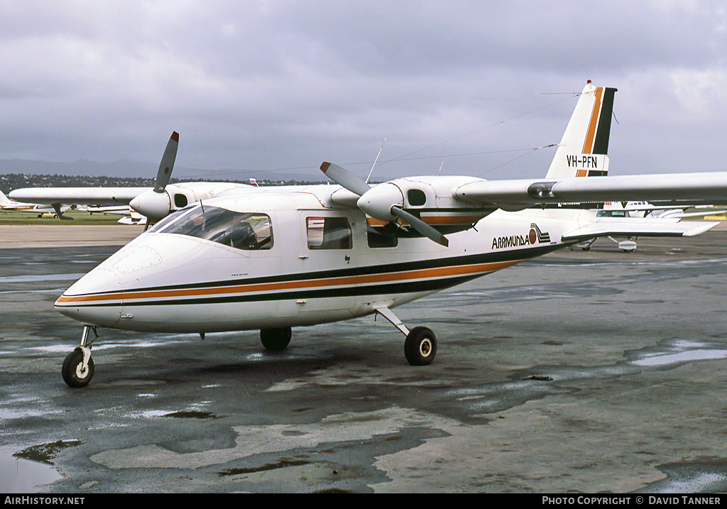 Aircraft Photo of VH-PFN | Partenavia P-68B | Arrmunda Air | AirHistory.net #53122