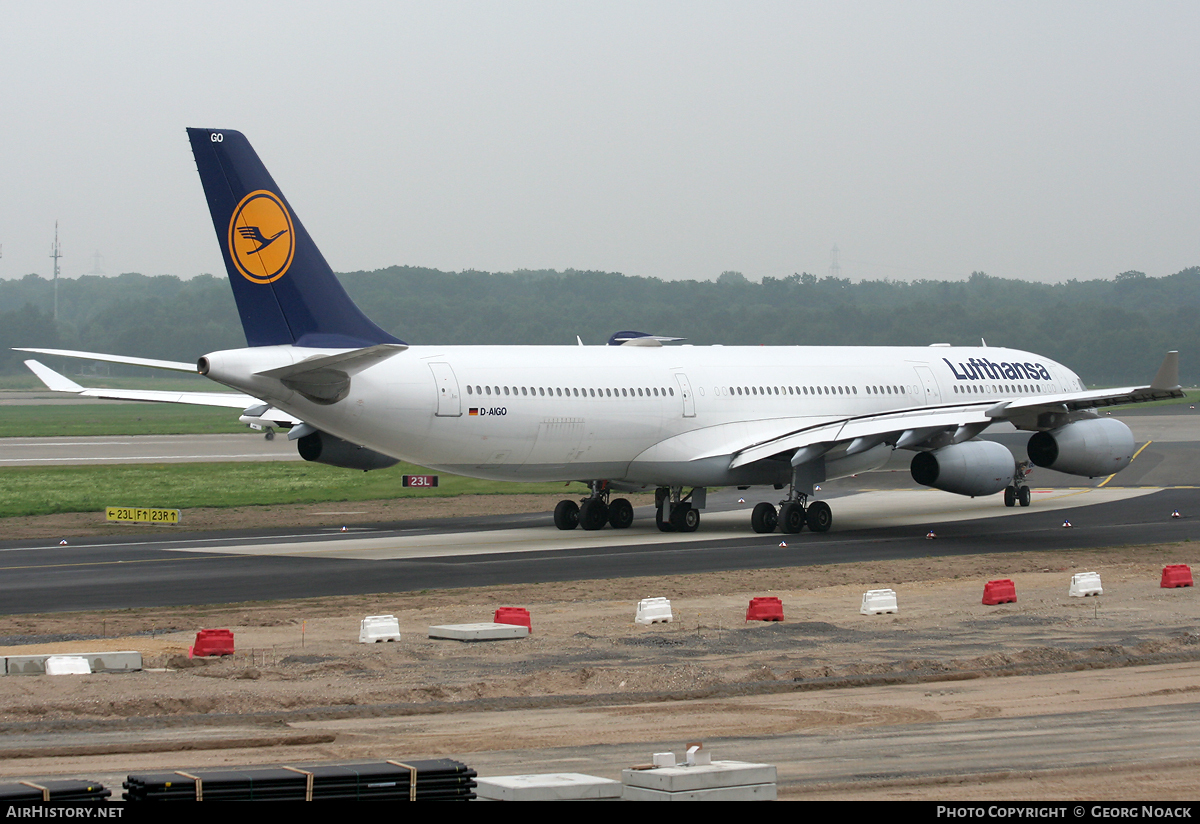 Aircraft Photo of D-AIGO | Airbus A340-313 | Lufthansa | AirHistory.net #53126