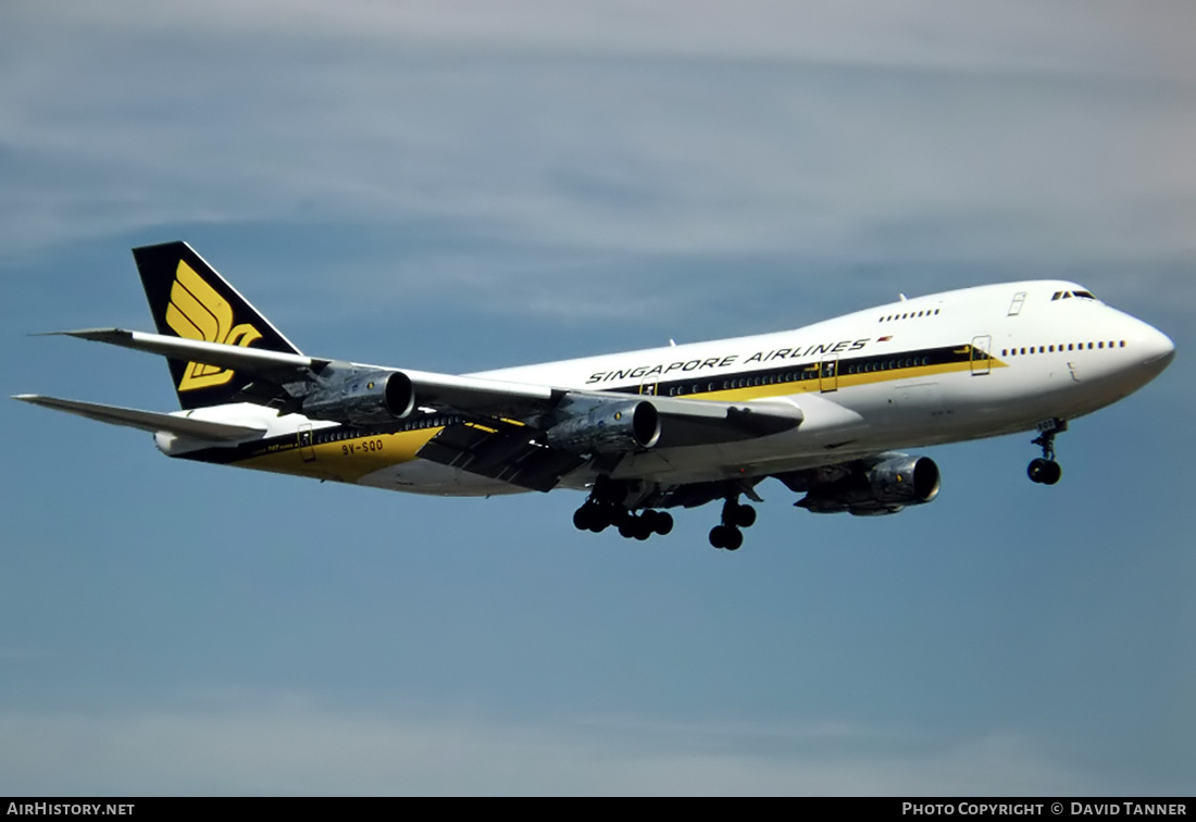 Aircraft Photo of 9V-SQO | Boeing 747-212B | Singapore Airlines | AirHistory.net #53133