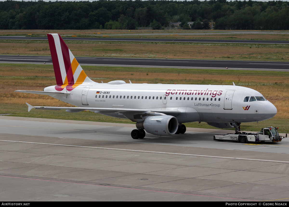 Aircraft Photo of D-AKNV | Airbus A319-112 | Germanwings | AirHistory.net #53141