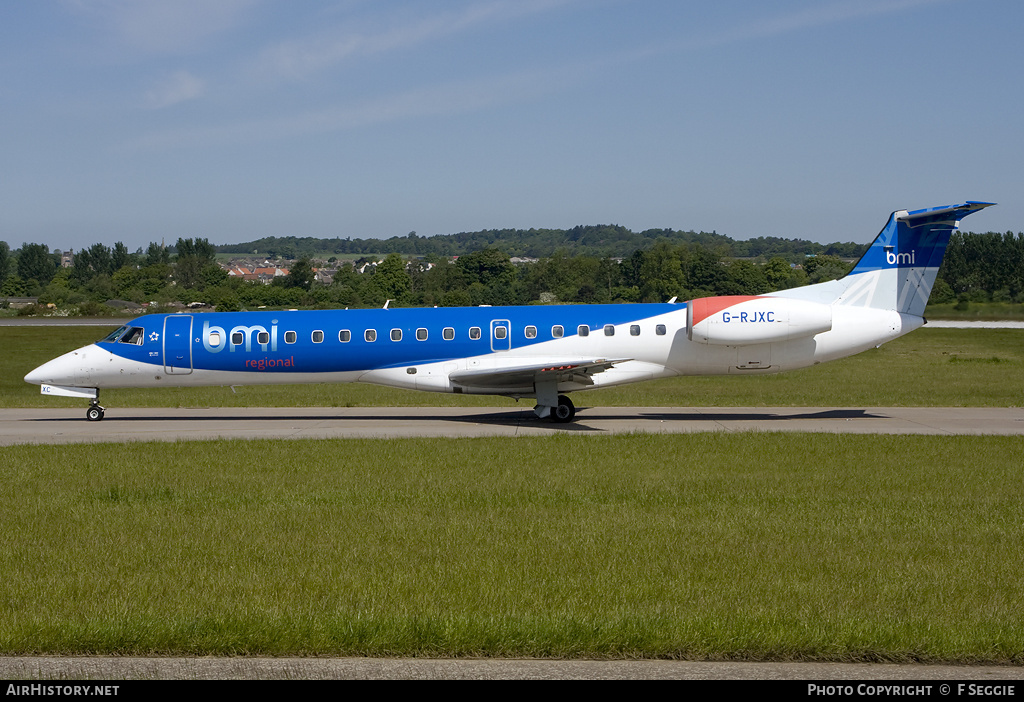 Aircraft Photo of G-RJXC | Embraer ERJ-145EP (EMB-145EP) | BMI Regional | AirHistory.net #53144