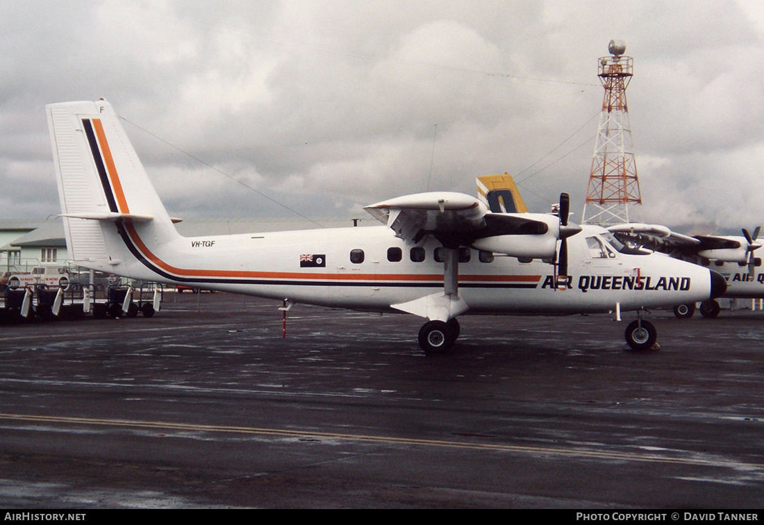Aircraft Photo of VH-TGF | De Havilland Canada DHC-6-300 Twin Otter | Air Queensland | AirHistory.net #53153