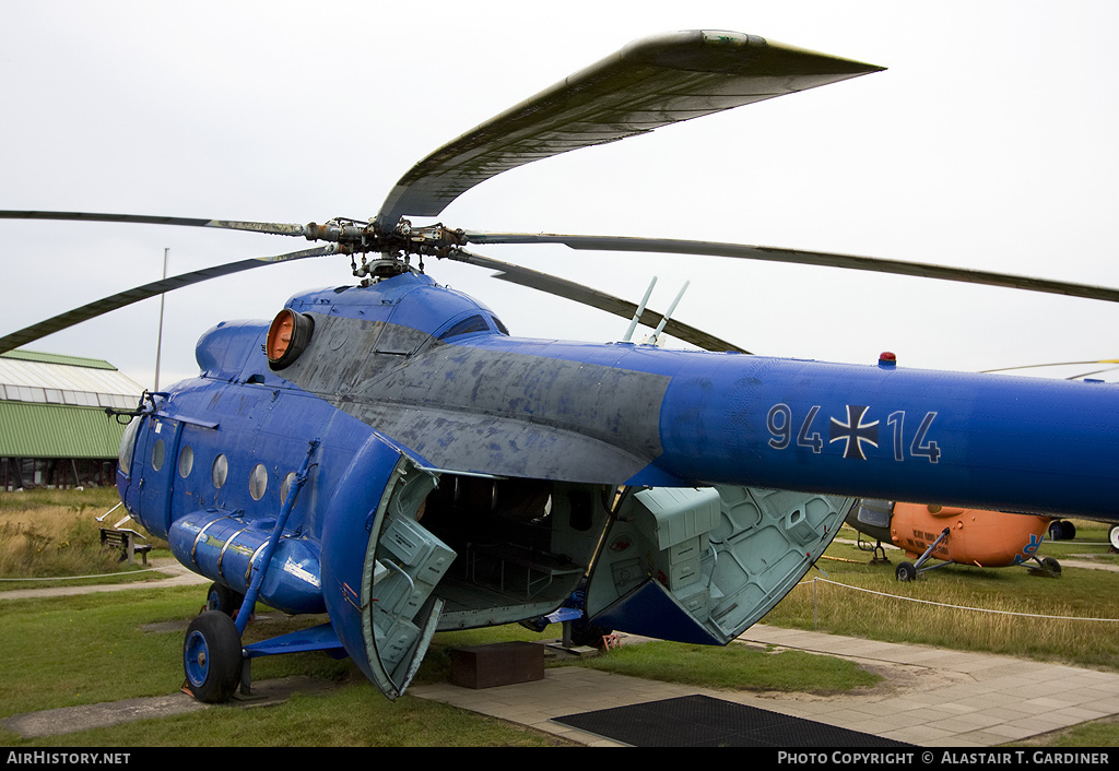 Aircraft Photo of 9414 | Mil Mi-8TB | Germany - Navy | AirHistory.net #53182