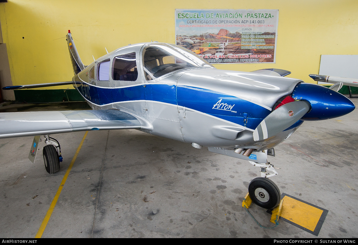 Aircraft Photo of HC-AZC | Piper PA-28R-200 Cherokee Arrow II | AirHistory.net #53187