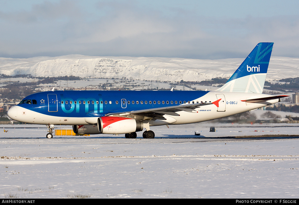 Aircraft Photo of G-DBCJ | Airbus A319-131 | BMI - British Midland International | AirHistory.net #53212