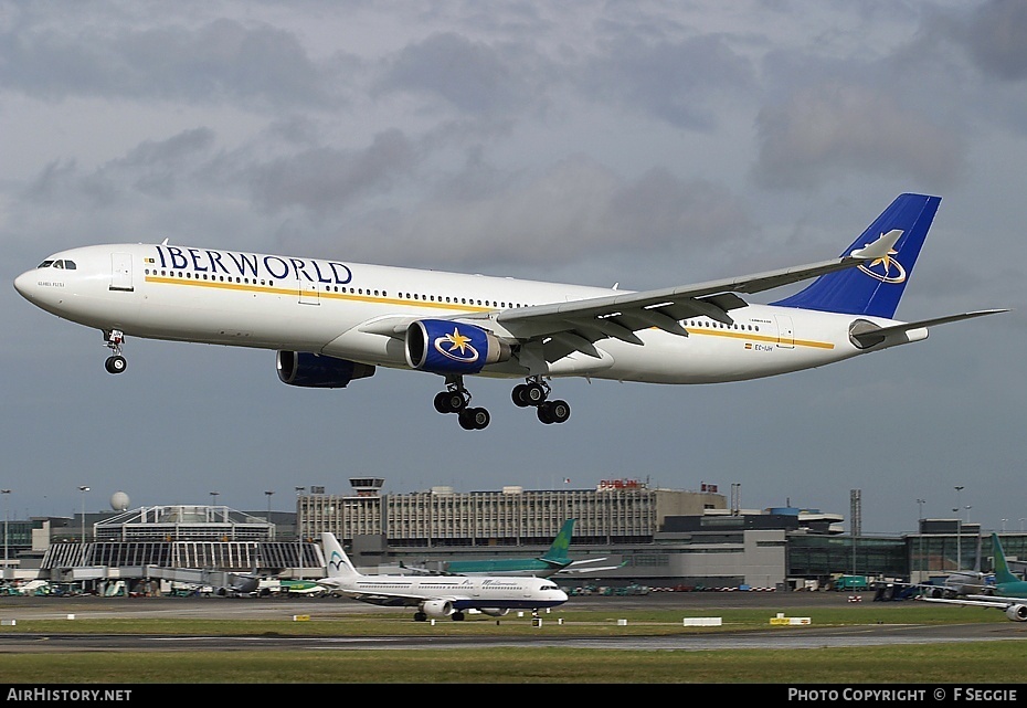 Aircraft Photo of EC-IJH | Airbus A330-322 | Iberworld Airlines | AirHistory.net #53216