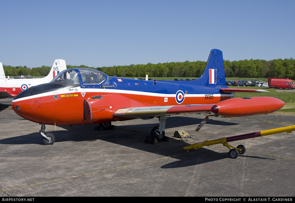 Aircraft Photo of XM365 | Hunting P.84 Jet Provost T3A | UK - Air Force | AirHistory.net #53227