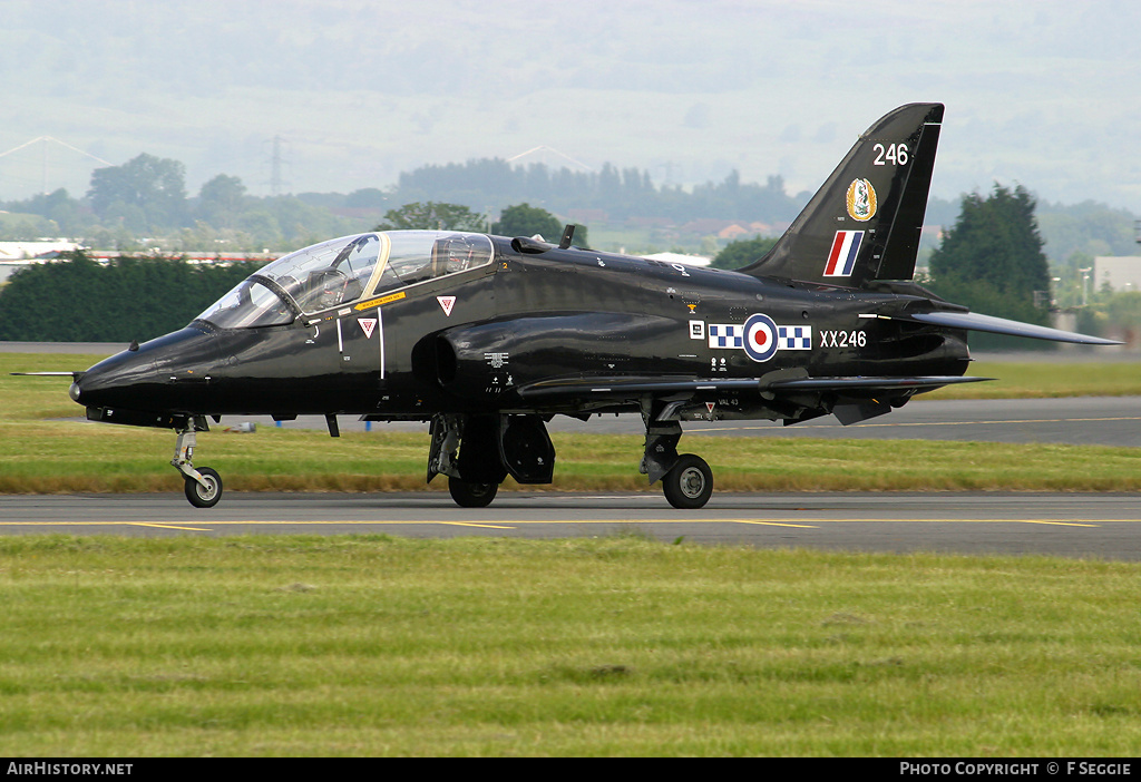 Aircraft Photo of XX246 | British Aerospace Hawk T1A | UK - Air Force | AirHistory.net #53238