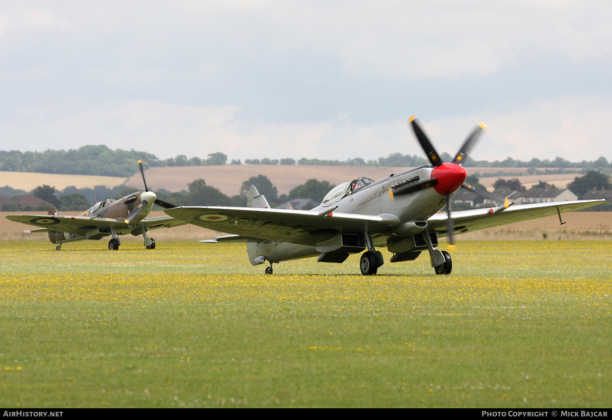 Aircraft Photo of G-BUOS / SM845 | Supermarine 394 Spitfire FR18E | UK - Air Force | AirHistory.net #53242