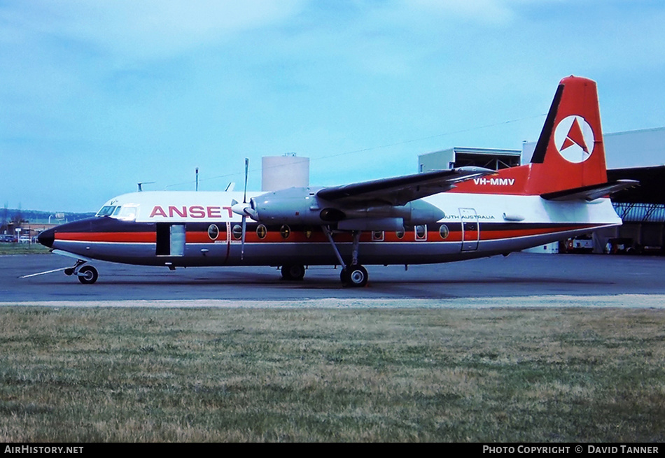 Aircraft Photo of VH-MMV | Fokker F27-200 Friendship | Ansett Airlines of South Australia | AirHistory.net #53254
