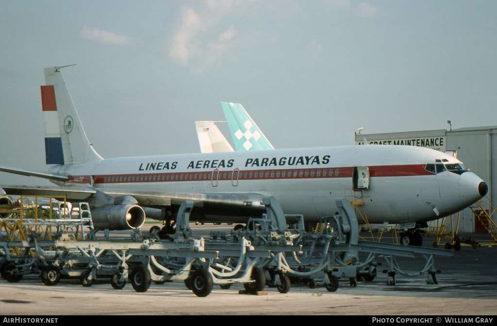 Aircraft Photo of ZP-CCG | Boeing 707-321B | Líneas Aéreas Paraguayas - LAP | AirHistory.net #53259