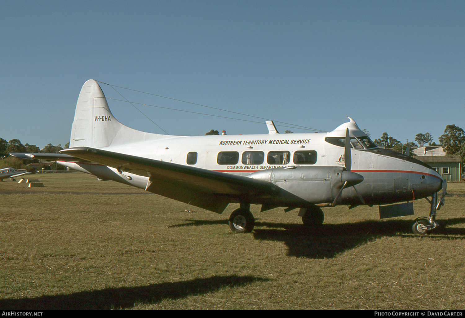 Aircraft Photo of VH-DHA | De Havilland D.H. 104 Dove 6 | Northern Territory Medical Service | AirHistory.net #53276