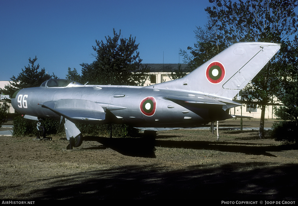 Aircraft Photo of 96 | Mikoyan-Gurevich MiG-19P | Bulgaria - Air Force | AirHistory.net #53281