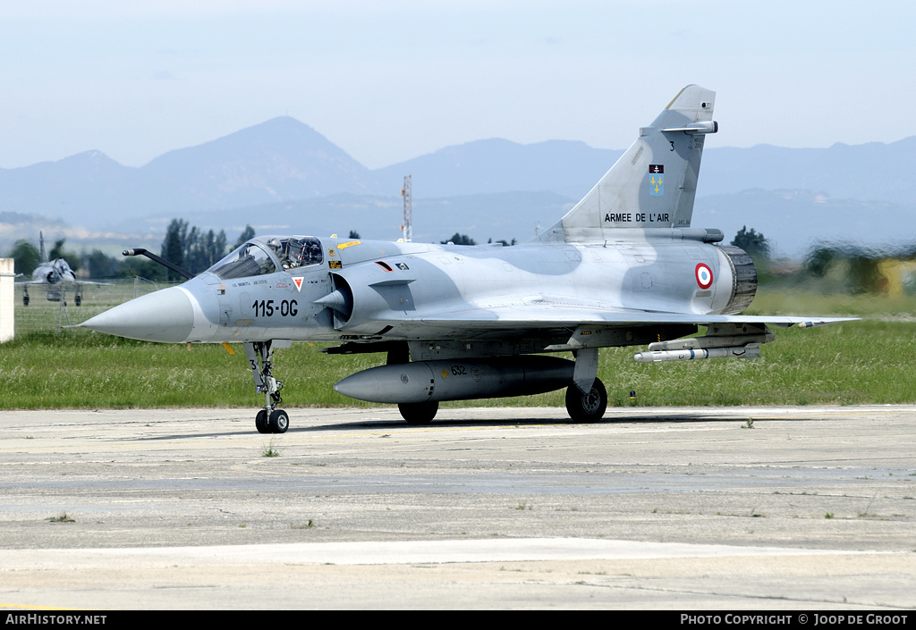 Aircraft Photo of 3 | Dassault Mirage 2000C | France - Air Force | AirHistory.net #53286