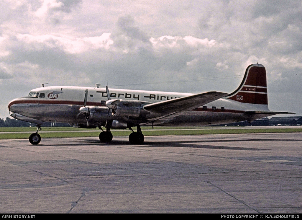 Aircraft Photo of G-ALHS | Canadair C-4 Argonaut (CL-4) | Derby Airways | AirHistory.net #53292
