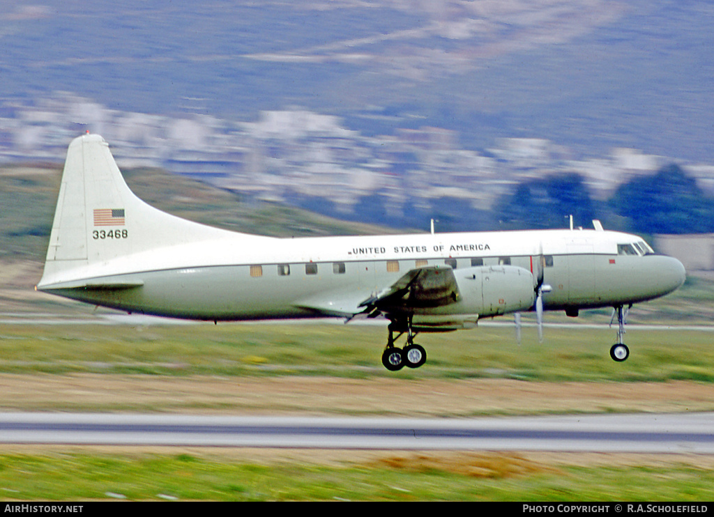 Aircraft Photo of 53-3468 / 33468 | Convair VT-29C | USA - Air Force | AirHistory.net #53294