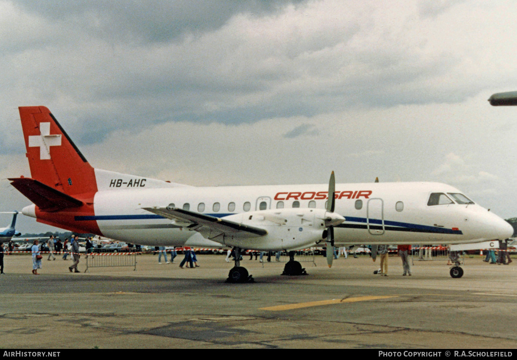 Aircraft Photo of HB-AHC | Saab-Fairchild SF-340A | Crossair | AirHistory.net #53296