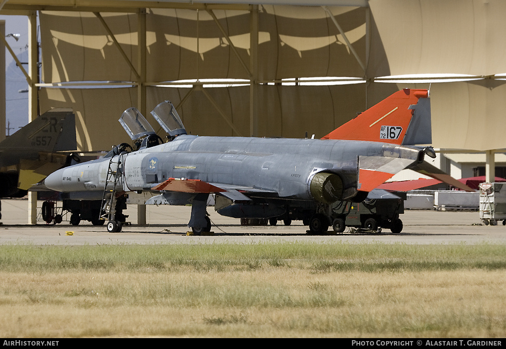 Aircraft Photo of 72-0167 / AF72-167 | McDonnell Douglas F-4E Phantom II | USA - Air Force | AirHistory.net #53301