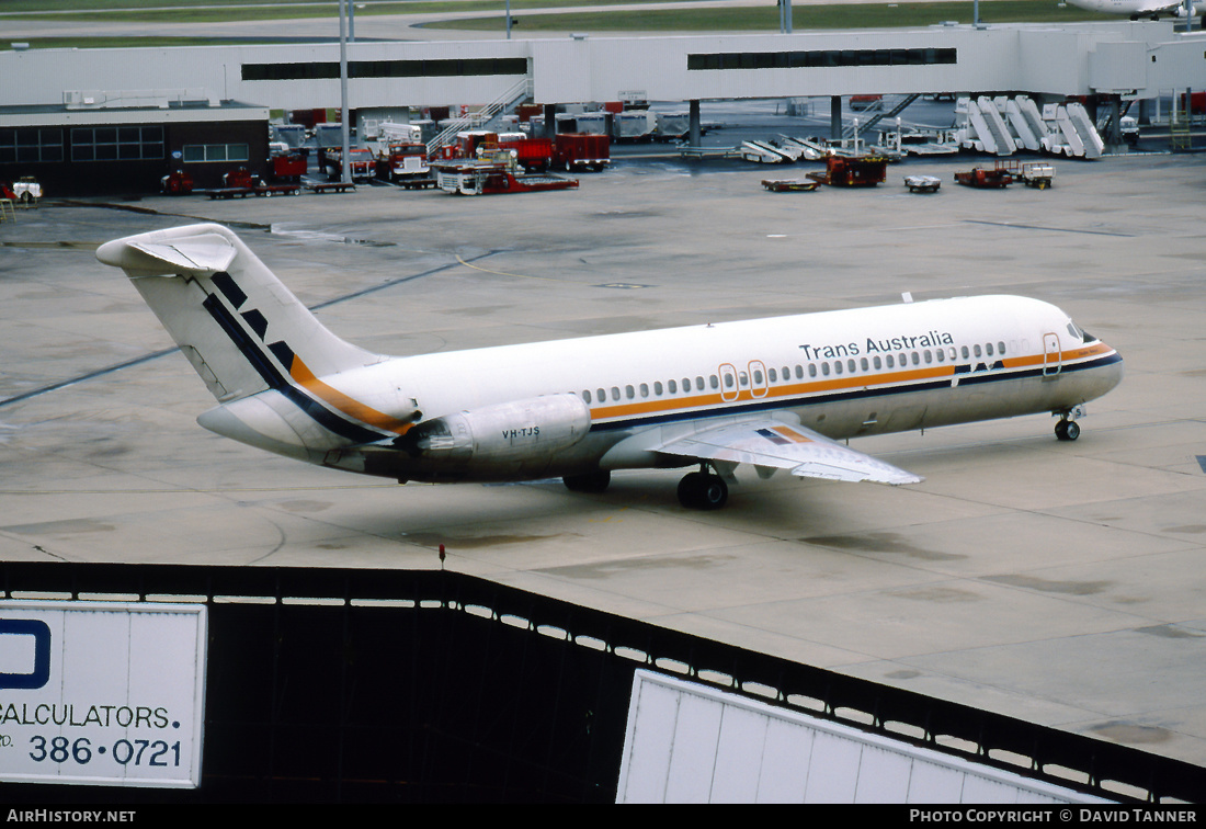 Aircraft Photo of VH-TJS | McDonnell Douglas DC-9-31 | Trans-Australia Airlines - TAA | AirHistory.net #53314