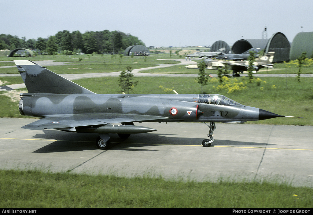 Aircraft Photo of 624 | Dassault Mirage IIIE | France - Air Force | AirHistory.net #53315