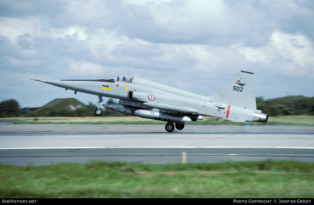 Aircraft Photo of 902 | Northrop F-5A Freedom Fighter | Norway - Air Force | AirHistory.net #53333