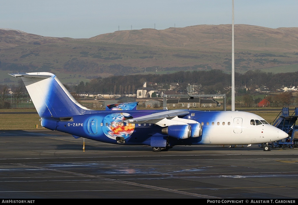 Aircraft Photo of G-ZAPK | British Aerospace BAe-146-200QC | Titan Airways | AirHistory.net #53352