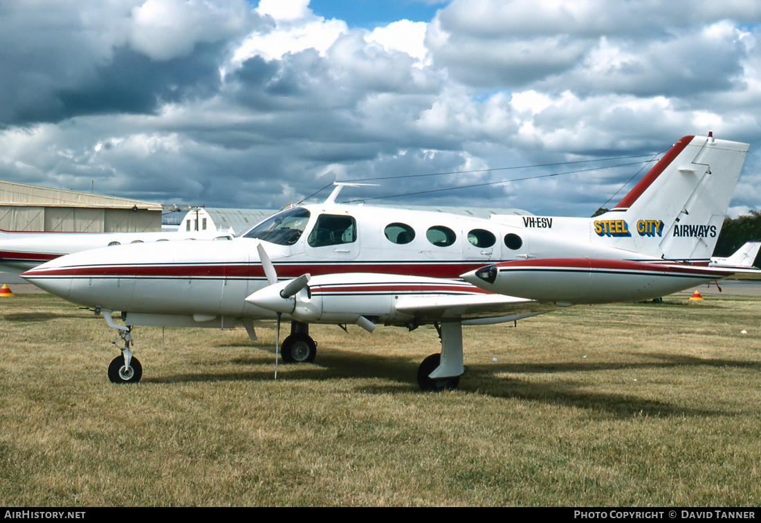 Aircraft Photo of VH-ESV | Cessna 402B Businessliner | Steel City Airways | AirHistory.net #53376