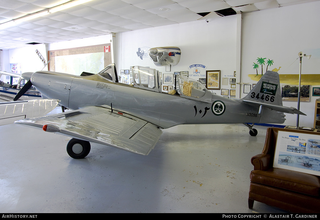 Aircraft Photo of N909B / 34466 | Temco T-35A Buckaroo (TE-1B) | Saudi Arabia - Air Force | AirHistory.net #53378