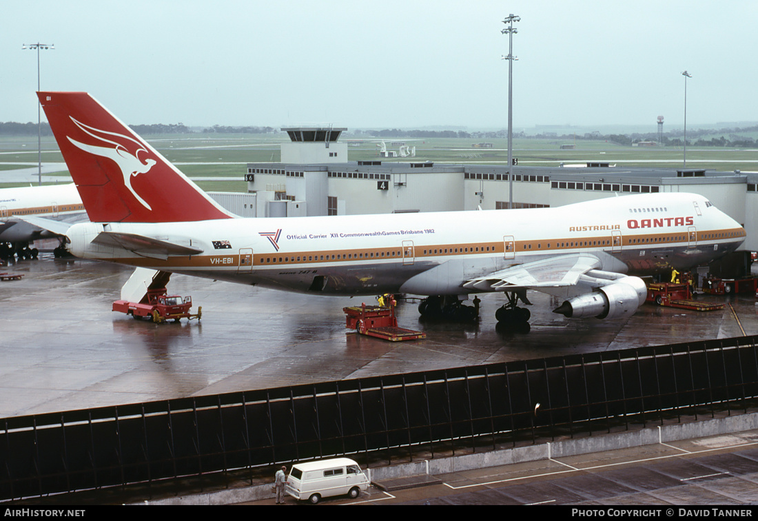 Aircraft Photo of VH-EBI | Boeing 747-238B | Qantas | AirHistory.net #53392