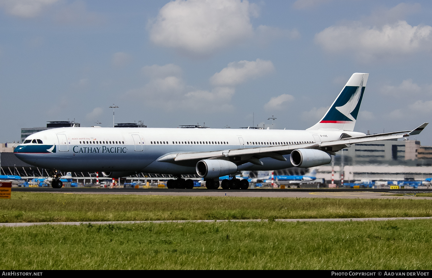 Aircraft Photo of B-HXE | Airbus A340-313X | Cathay Pacific Airways | AirHistory.net #53399