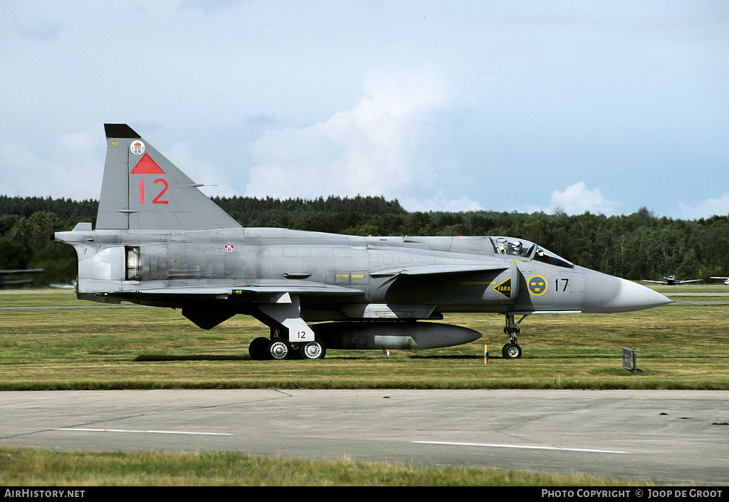 Aircraft Photo of 37412 | Saab JA37C Viggen | Sweden - Air Force | AirHistory.net #53413