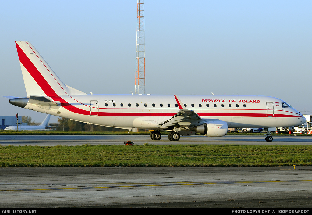 Aircraft Photo of SP-LIH | Embraer 175LR (ERJ-170-200LR) | Republic of Poland - Rzeczpospolita Polska | AirHistory.net #53414