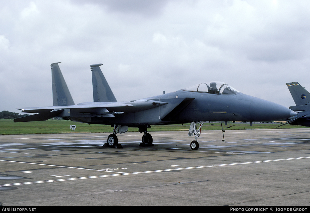 Aircraft Photo of 77-0105 / AF77-105 | McDonnell Douglas F-15A Eagle | USA - Air Force | AirHistory.net #53421