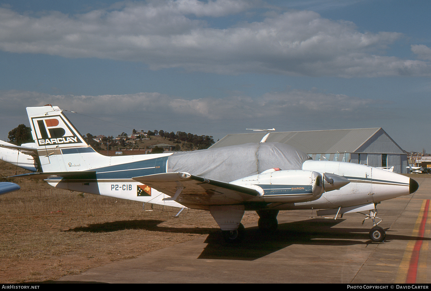 Aircraft Photo of P2-CIB | Beech 58 Baron | Barclay Brothers | AirHistory.net #53422