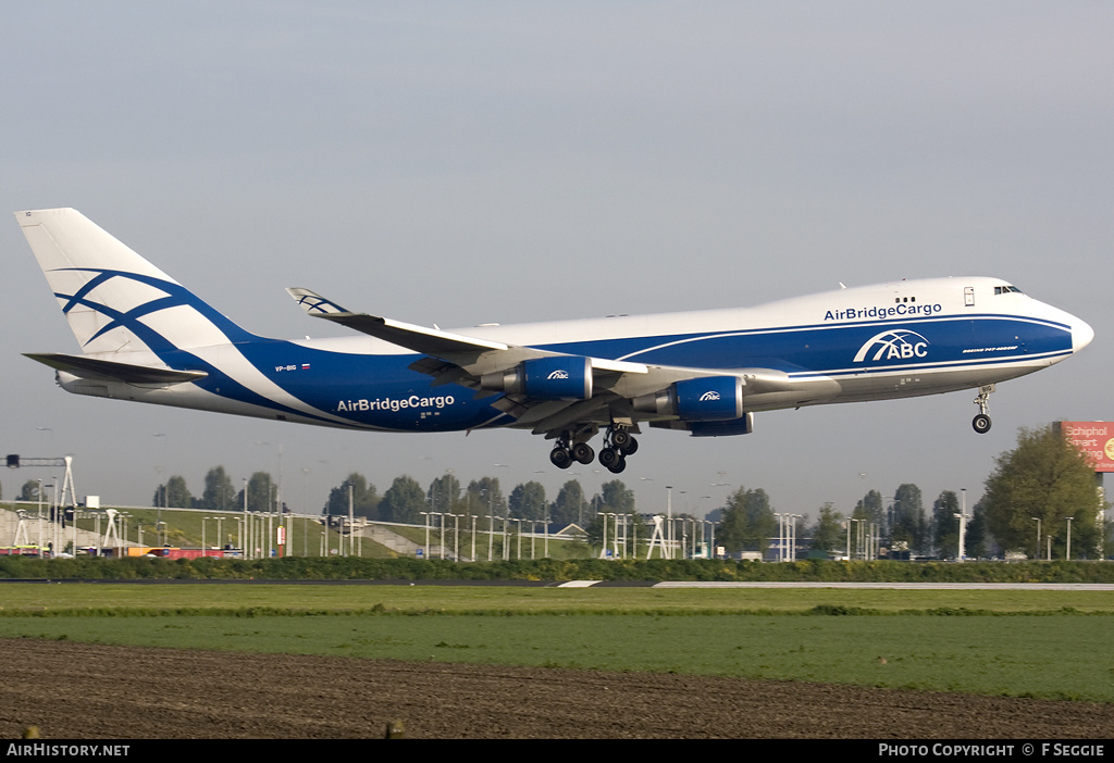 Aircraft Photo of VP-BIG | Boeing 747-46NF/ER/SCD | ABC - AirBridgeCargo Airlines | AirHistory.net #53429