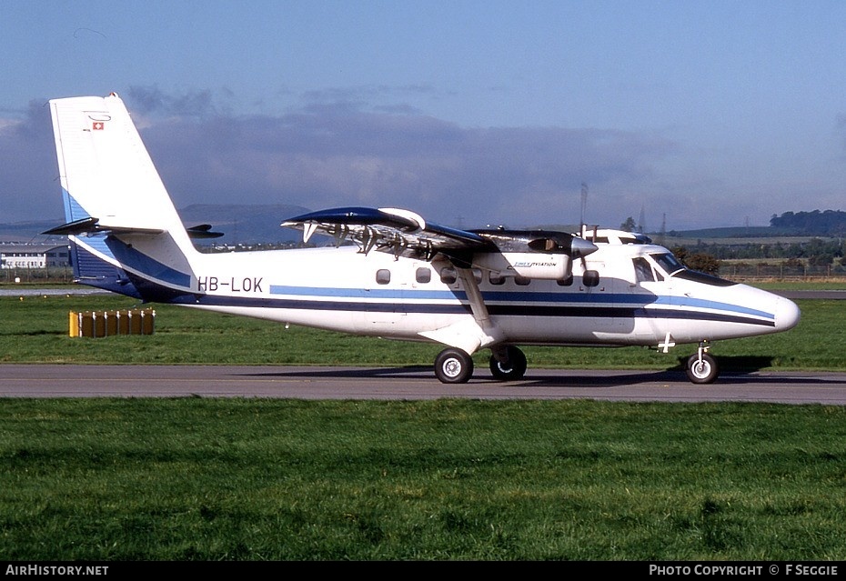 Aircraft Photo of HB-LOK | De Havilland Canada DHC-6-300 Twin Otter | Zimex Aviation | AirHistory.net #53447