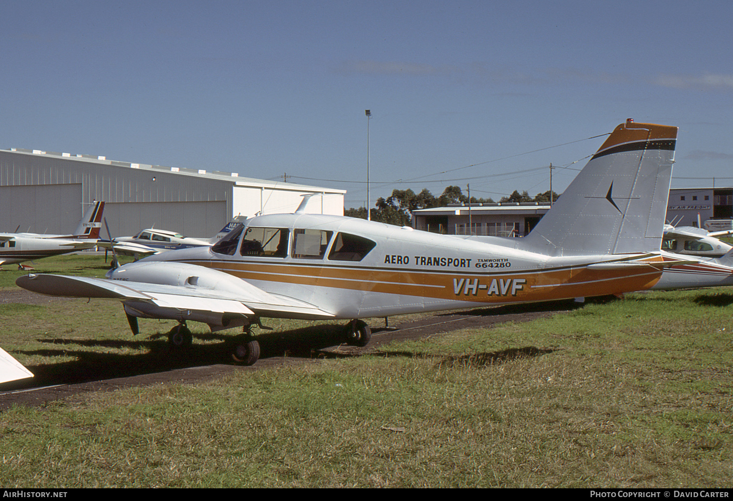 Aircraft Photo of VH-AVF | Piper PA-23-250 Aztec | Aero Transport Tamworth | AirHistory.net #53463