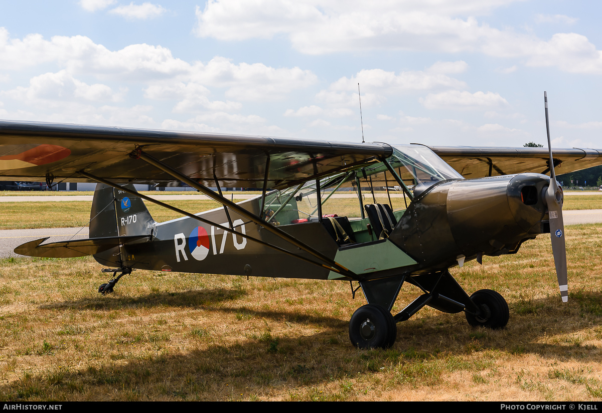 Aircraft Photo of PH-ENJ / R-170 | Piper PA-18-150 Super Cub | Netherlands - Air Force | AirHistory.net #53477