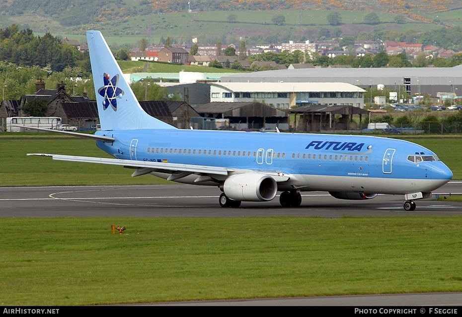 Aircraft Photo of EC-INP | Boeing 737-804 | Futura International Airways | AirHistory.net #53482
