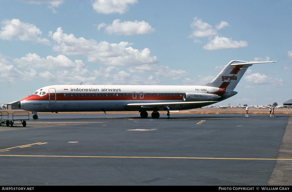 Aircraft Photo of PK-GNU | McDonnell Douglas DC-9-32 | Garuda Indonesian Airways | AirHistory.net #53483