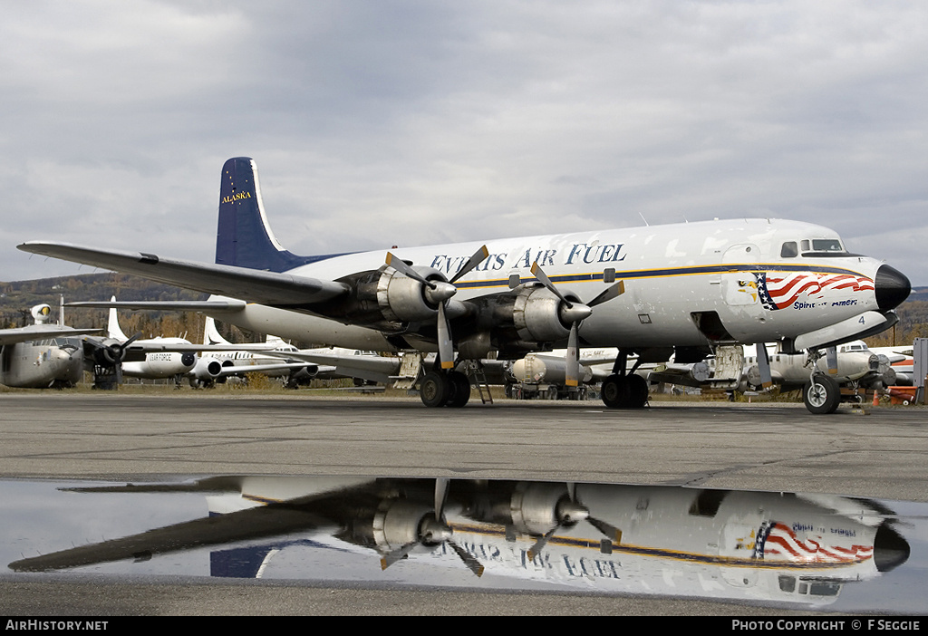 Aircraft Photo of N444CE | Douglas DC-6B | Everts Air Fuel | AirHistory.net #53491
