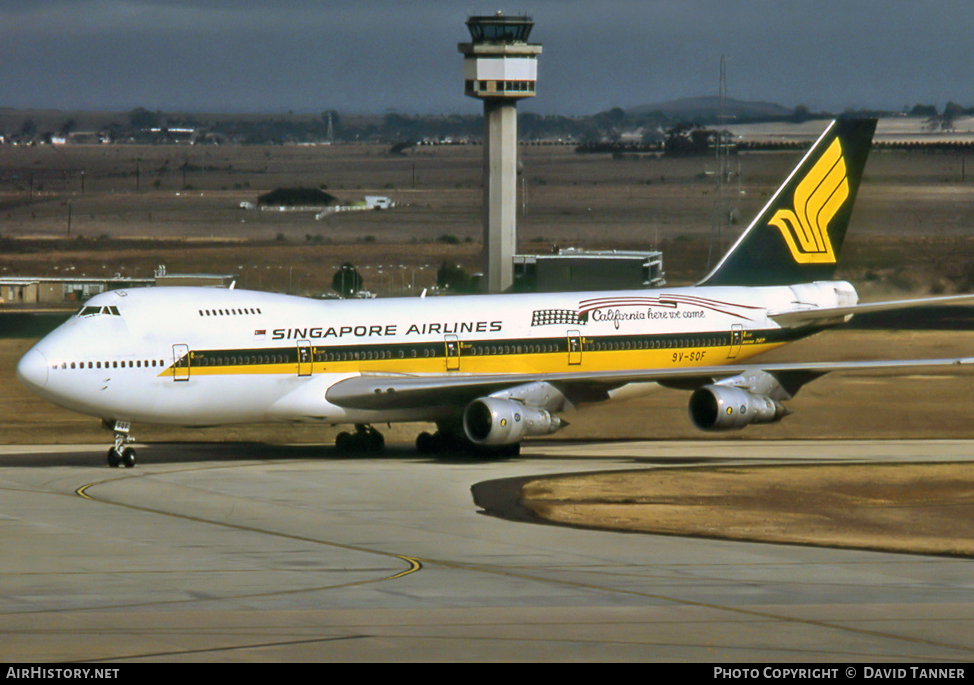 Aircraft Photo of 9V-SQF | Boeing 747-212B | Singapore Airlines | AirHistory.net #53496