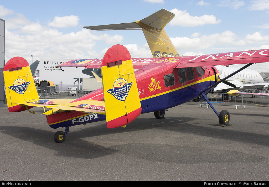 Aircraft Photo of F-GDPX | Max Holste MH.1521M Broussard | Patrouille Tranchant | AirHistory.net #53503