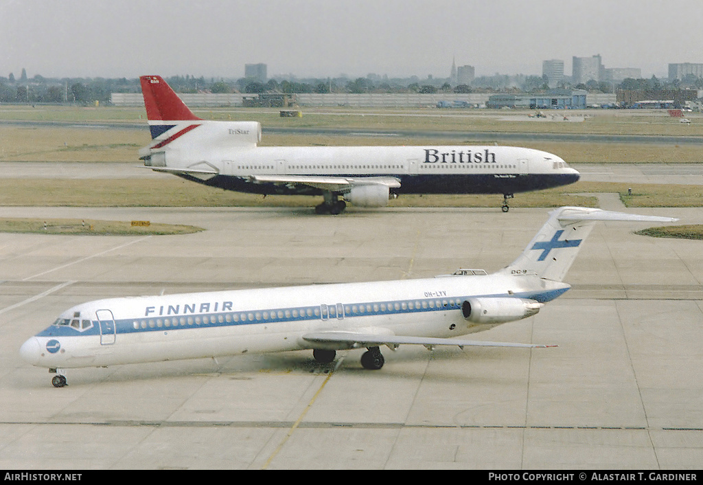 Aircraft Photo of OH-LYV | McDonnell Douglas DC-9-51 | Finnair | AirHistory.net #53516