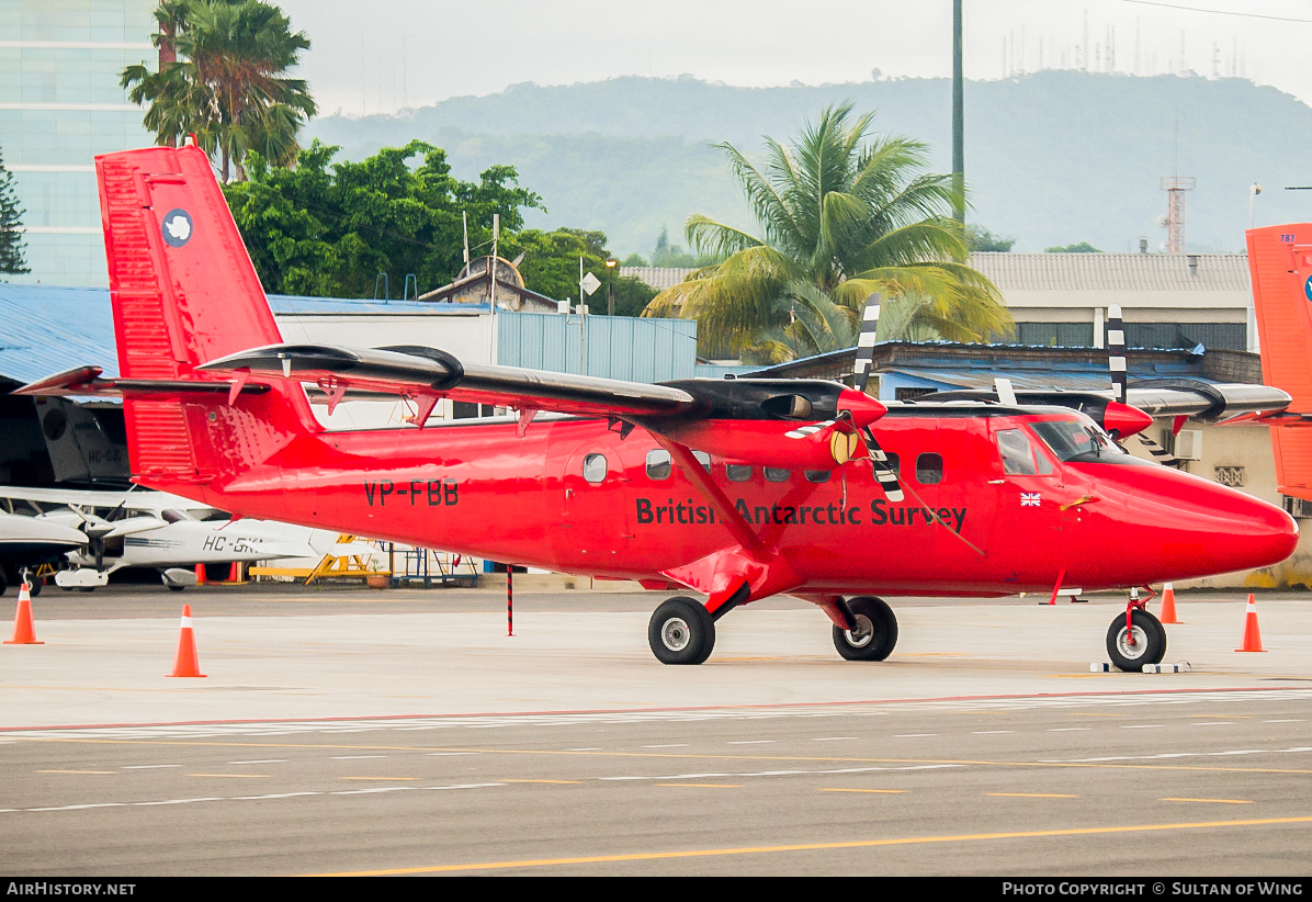 Aircraft Photo of VP-FBB | De Havilland Canada DHC-6-300 Twin Otter | British Antarctic Survey | AirHistory.net #53518