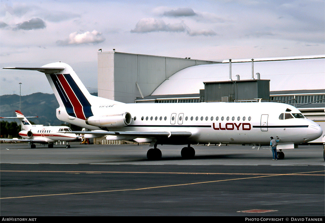 Aircraft Photo of VH-LAR | Fokker F28-4000 Fellowship | Lloyd Aviation | AirHistory.net #53524