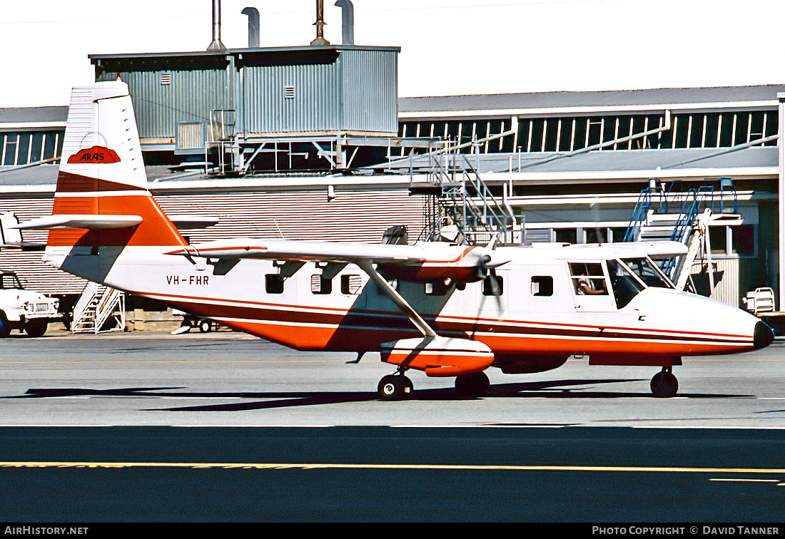 Aircraft Photo of VH-FHR | GAF N-24A Nomad | ARAS | AirHistory.net #53538