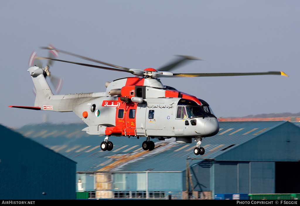 Aircraft Photo of ZR329 | AgustaWestland AW101-610 | Algeria - Navy | AirHistory.net #53548